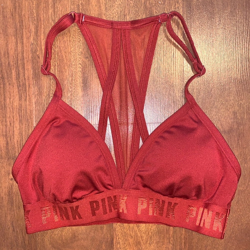 VS Pink Gym to Swim Top